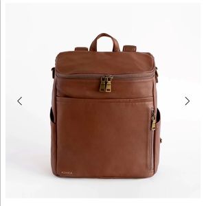 Azaria Vegan Leather Diaper Bag